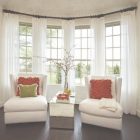 Curtain Ideas For Bay Windows In Living Room