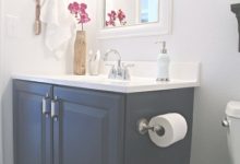 Blue Bathroom Cabinet