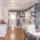 White Kitchen Cabinets Blue Walls