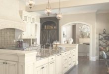 Cream Colored Painted Kitchen Cabinets