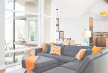 Orange And Grey Living Room Ideas