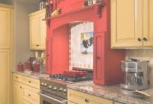 Red And Gold Kitchen Ideas