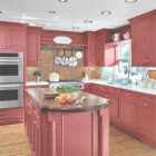 Red Kitchen Cabinets Ideas