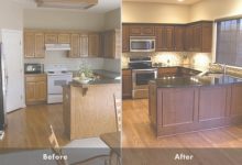 Before And After Oak Cabinets