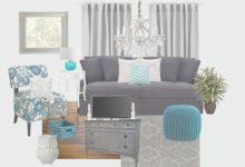 Grey And Teal Living Room Ideas