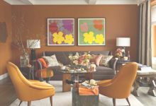 Orange And Black Living Room Ideas