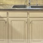 Stain Over Painted Cabinets