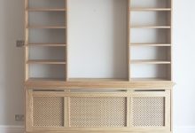 Radiator Cabinet Bookcase