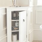 White Corner Cabinets