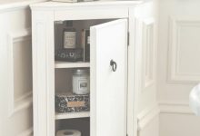 White Corner Cabinets