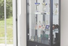 Black Glass Storage Cabinet