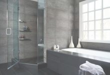 Black Floor Bathroom Ideas