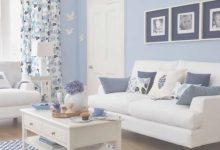 White And Blue Living Room Ideas