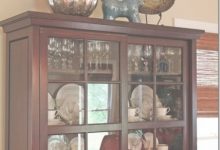 Top Of China Cabinet Decor