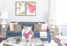 Navy Couch Living Room Ideas