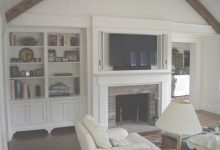 Built In Tv Cabinet Above Fireplace