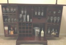 Crosley Furniture Expandable Bar Cabinet