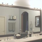 Ideas For Framing A Large Bathroom Mirror