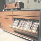 Lp Record Storage Cabinet Wood