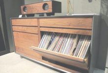 Lp Record Storage Cabinet Wood