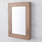 Unfinished Wood Medicine Cabinet With Mirror