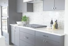 Grey Modern Kitchen Cabinets