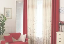 Red Curtain Ideas For Living Room