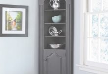 Corner Kitchen Curio Cabinet