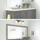 Pinterest Bathroom Mirror Ideas