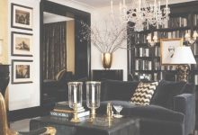 Black And Gold Living Room Ideas