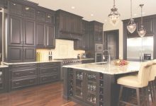 How To Stain Cabinets Black