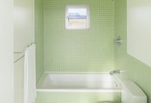 White And Green Bathroom Ideas