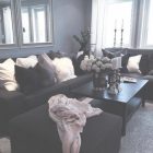 Living Room With Black Sofa Ideas