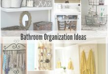 Pinterest Bathroom Organization Ideas