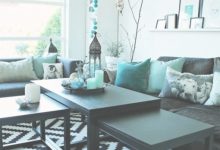 Turquoise And Black Living Room Ideas