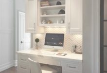 Built In Kitchen Desk Ideas