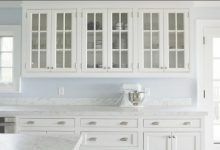 White Kitchen Cabinets Glass Doors