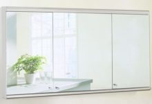 Large Mirrored Bathroom Wall Cabinets