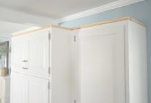 How To Add Crown Molding To Cabinets