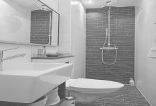 Bathroom Ideas With Black Floor Tiles