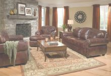 Living Rooms With Leather Furniture Decorating Ideas