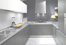 Grey Laminate Cabinets