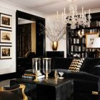 Black Gold Living Room Ideas