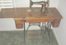 Old Singer Sewing Machine Cabinet