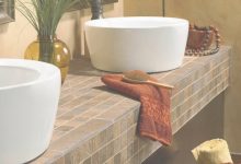 Tile Bathroom Countertop Ideas