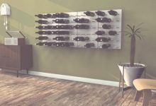 Wall Mounted Wine Cabinet
