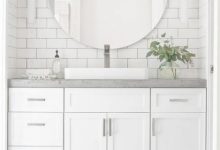 White Bathroom Vanity Cabinet