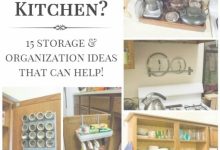 Kitchen Storage Ideas For Apartments