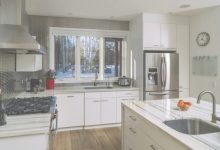 White Kitchen Cabinets With Stainless Steel Appliances
