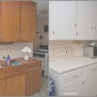 Old Kitchen Cabinets Before And After
